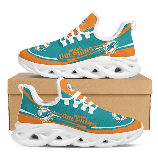 Men's Miami Dolphins Flex Control Sneakers 006